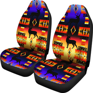 Seven Tribes Deer Horizon Car Seat Covers