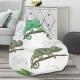 Chameleon Lizard Pattern Bean Bag Cover