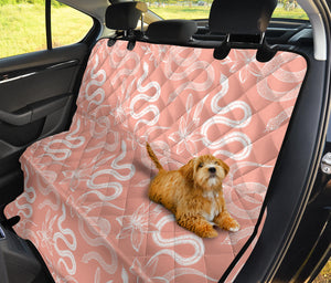 Snake Lilies Flower Pattern Dog Car Seat Covers
