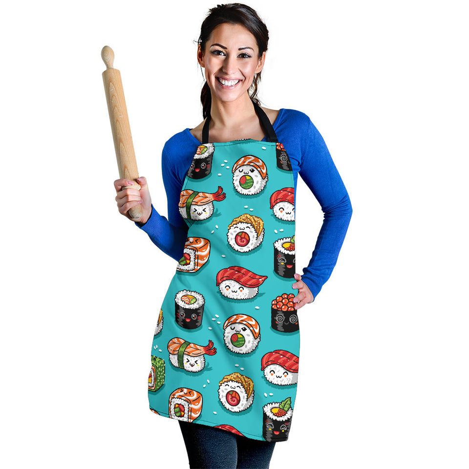 Cute Sushi Pattern Adjustable Apron