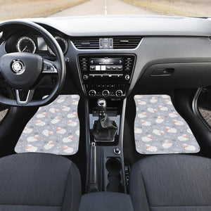 Sweet Dreams Sheep Pattern Front Car Mats