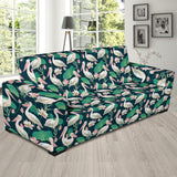 Pelican Pattern Print Design 03  Sofa Slipcover