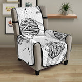 Hand drawn french fries pattern Chair Cover Protector