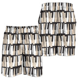 Piano Pattern Print Design 04 Men Shorts
