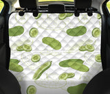 Cucumber Sketch Pattern Dog Car Seat Covers