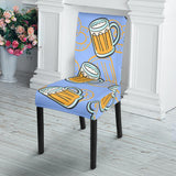 Beer Pattern Dining Chair Slipcover