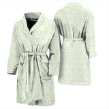 Cucumber Pattern Background Men'S Bathrobe