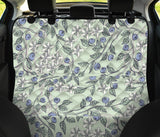 Hand Drawn Blueberry Pattern Dog Car Seat Covers