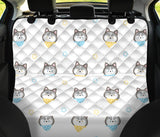 Cute Siberian Husky Pattern Dog Car Seat Covers