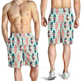 Surfboard Pattern Print Design 02 Men Shorts