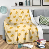 Cheese Pattern Premium Blanket