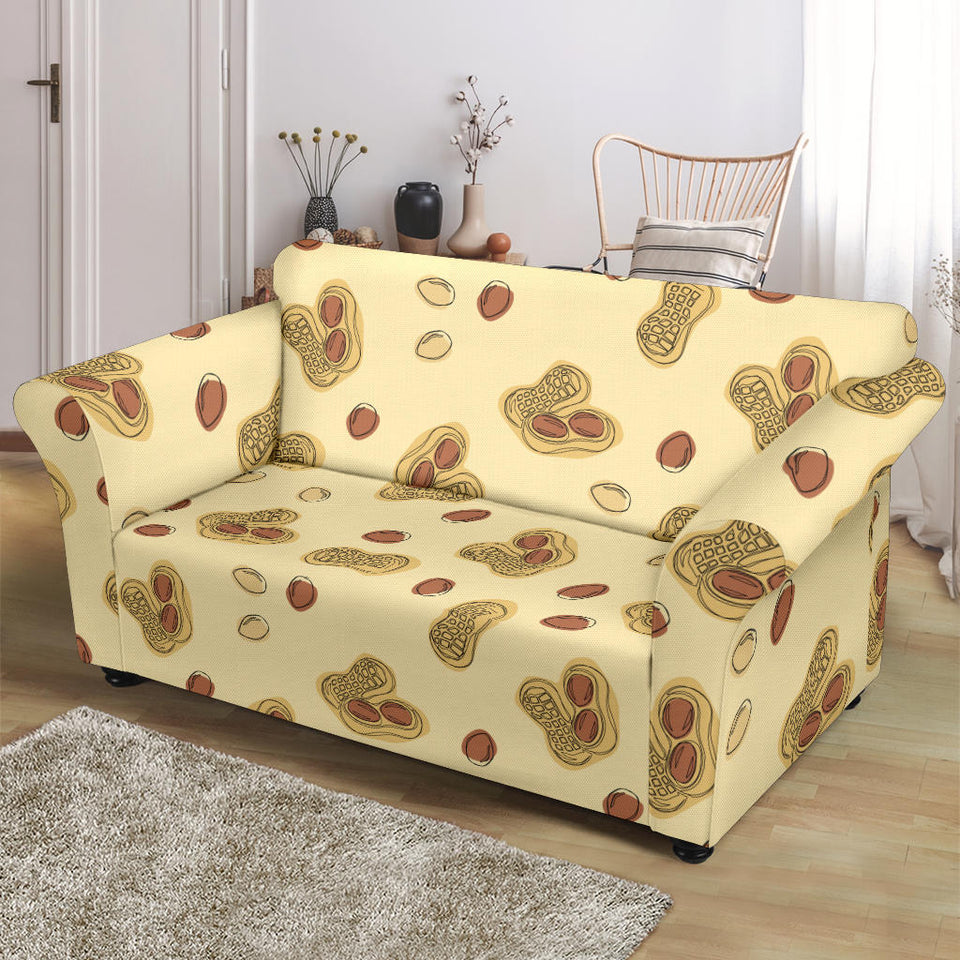 Peanuts Design Pattern Loveseat Couch Slipcover