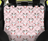 Cute Goat Pattern Dog Car Seat Covers