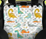Cute Funny Kids Dinosaurs Pattern Dog Car Seat Covers