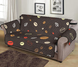 Coffee bean leave pattern Sofa Cover Protector
