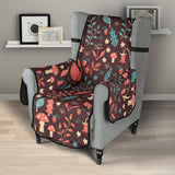 fox leaves mushroom pattern Chair Cover Protector