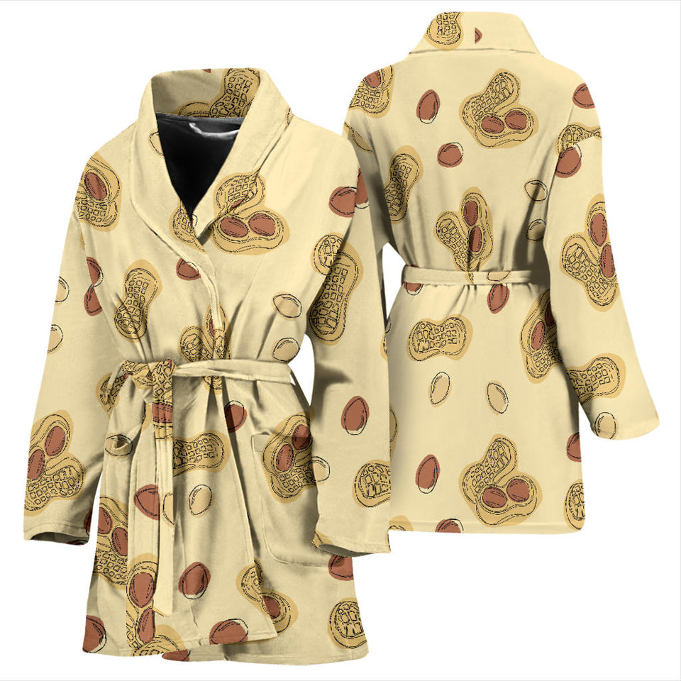 Peanuts Design Pattern Women'S Bathrobe