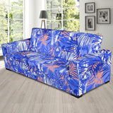 White Bengal Tigers Pattern Sofa Slipcover