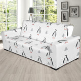 Penguin Pattern Sofa Slipcover