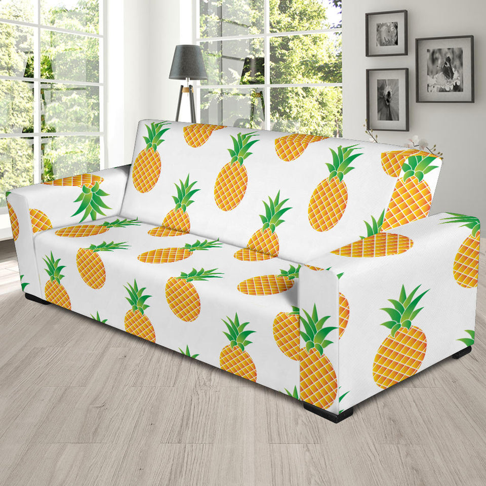 Pineapples Pattern Sofa Slipcover
