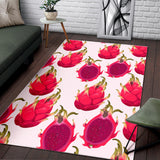 Dragon Fruits Design Pattern Area Rug