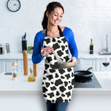 Cow Skin Pattern Adjustable Apron
