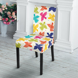 Pigeon Pattern Print Design 01 Dining Chair Slipcover