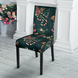Snake Forest Pattern Dining Chair Slipcover