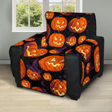 Halloween Pumpkin pattern Recliner Cover Protector