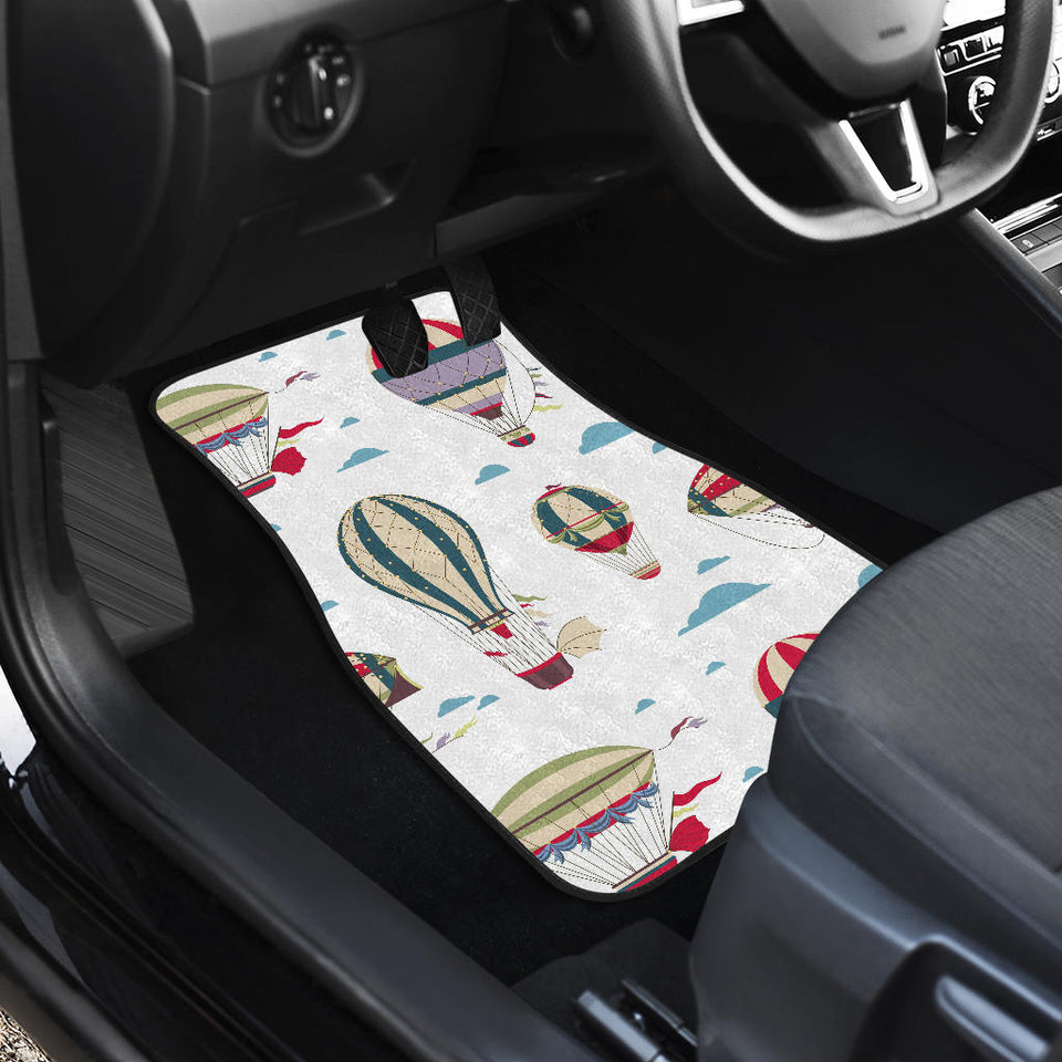 Hot Air Balloon Pattern Front And Back Car Mats