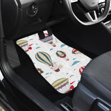 Hot Air Balloon Pattern Front And Back Car Mats