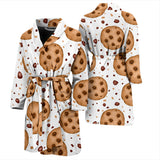 Chocolate Chip Cookie Pattern Men'S Bathrobe