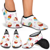 Cake Cupcake Design Pattern Aqua Shoes