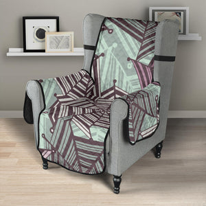 Spider web cobweb design color pattern Chair Cover Protector