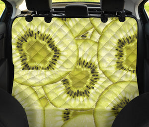 Sliced Kiwi Pattern Dog Car Seat Covers