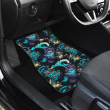 Dragon Sea Wave Pattern Front And Back Car Mats