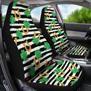 Horseshoes Pattern Print Design 01 Universal Fit Car Seat Covers