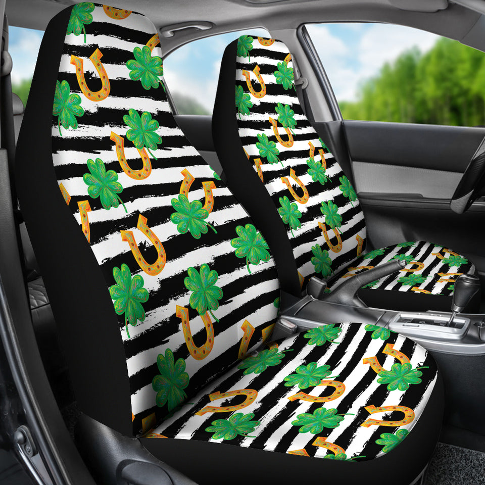 Horseshoes Pattern Print Design 01 Universal Fit Car Seat Covers