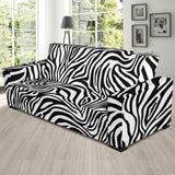 Zebra Skin Pattern Sofa Slipcover