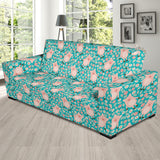 Pig Pattern Print Design 01  Sofa Slipcover