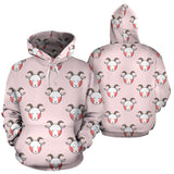 Cute Goat Pattern Men Women Pullover Hoodie