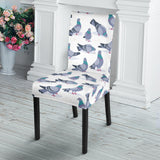 Pigeon Pattern Print Design 03 Dining Chair Slipcover