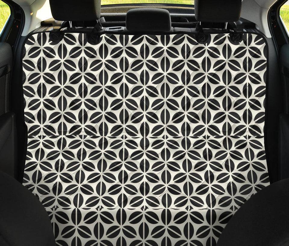 Coffee Bean Abstract Modern Pattern Dog Car Seat Covers