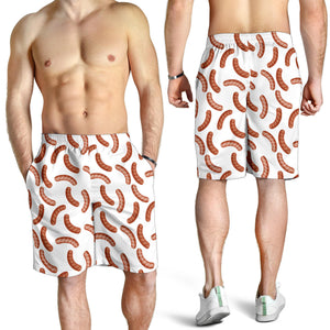 Sausage Pattern Print Design 04 Men Shorts