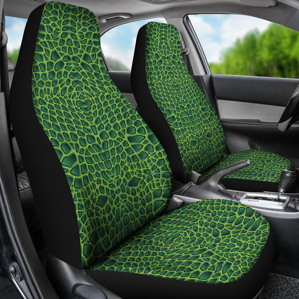 Crocodile Skin Printed Universal Fit Car Seat Covers