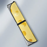 Cheese Texture Car Sun Shade