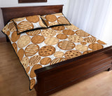 Various cookie pattern Quilt Bed Set