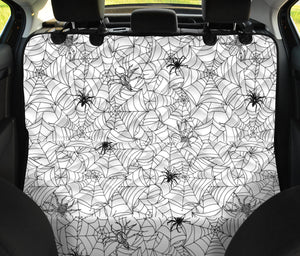 Spider Web Cobweb Pattern Dog Car Seat Covers
