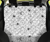 Spider Web Cobweb Pattern Dog Car Seat Covers