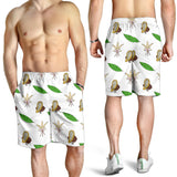 Color Hand Drawn Cocoa Pattern Men Shorts